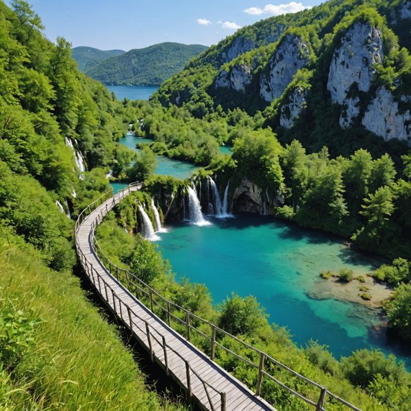 Quels sont les meilleurs itinéraires pour une randonnée dans le parc national de Plitvice, Croatie?