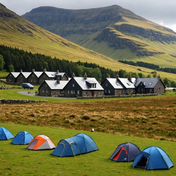 Quels sont les meilleurs hébergements pour des vacances en Écosse avec des cours de cuisine et des randonnées en montagne?